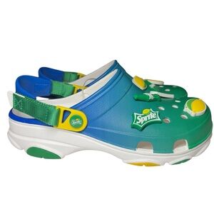 CROCS x Sprite Classic Clog Green Blue Lemon Unisex M9/ W11
